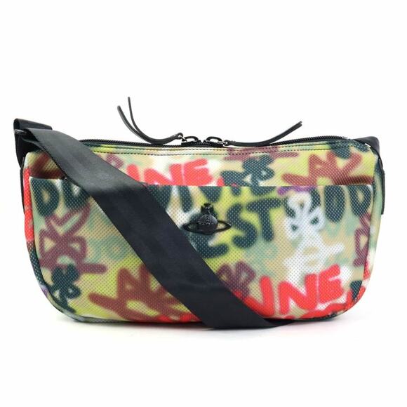 OTHERS Handbags - Vivienne Westwood Shoulder Bag Mesh Multicolor x Black Men's Women's h30925g